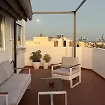 Atico Tranquilo Con Vistas Unicas Al Mar Apartmán
