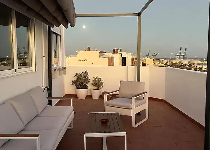 Atico Tranquilo Con Vistas Unicas Al Mar Apartment